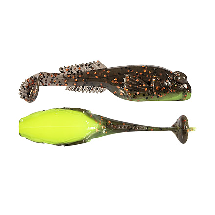 Z-man TRD Gobyz Finesse Lure, 6 Pack, Coppertreuse, 2.4in, TGB-109PK6