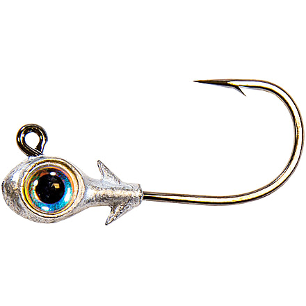 Z-man Trout Eye Finesse Jigheads, Pearl, 1/8oz, 3 per Pack, TEFH18-02PK3