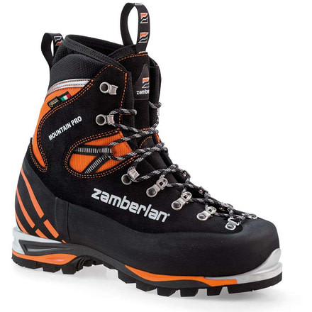 Zamberlan Mountain Pro Evo GTX RR Mountaineering Shoes - Men's, Black/Orange, 10.5 US, Medium, 2090BOM-45-10.5