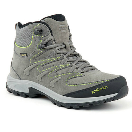 Zamberlan 255 Cairn Mid GTX Hiking Boot - Women's-Dark Grey/Lime-Medium-6.5 US