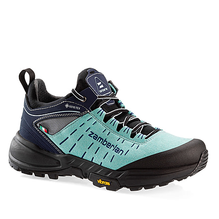 Zamberlan Circe Low GTX Hiking Shoes - Womens, PFAS-Free, Light Blue/Navy, 6.5, 0335ZLNW-38-6.5