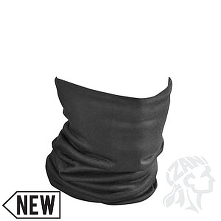 Zan Headgear Motley Tube, Fleece Lined, Solid Black TF114