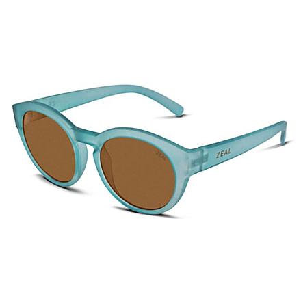 Zeal Optics Fleetwood Sunglasses, Telegraph Blue Frame, Polarized Copper Lens, Polarized, 10874