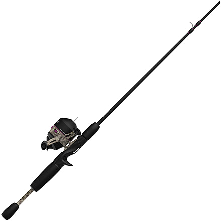 Zebco 33 Lady Camo 2 Piece Medium Spincast Combo 10lb, 6ft, 33LCAMO602MA.NS4