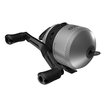 Zebco 33 MAX Spincast Reel, Smooth and ful 2-6-1 Ratio and QuickSet Anti-Reverse Clutch w/ Bite Alert, Lightweight Graphite Frame and a Dial-Adjustable Drag, Silver/Black, 33MXN.BX6