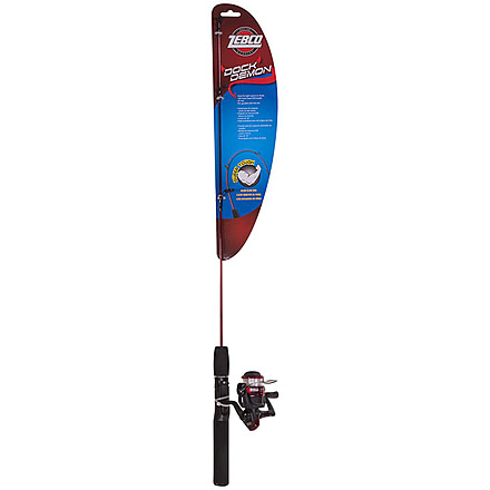 Zebco ZS3578 Dock Demon Spinning Combo with 6N., Black DOCKSP301A06FB6