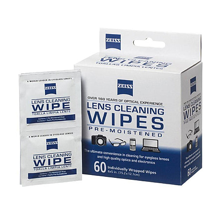 Zeiss 60ct. Box Lens Wipes 2127 721