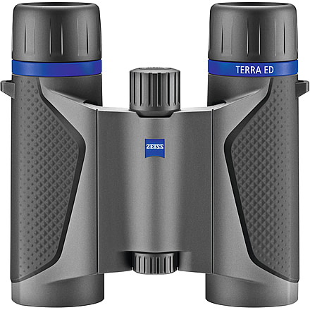 Zeiss Terra ED Pocket 8x25mm Schmidt-Pechan Binoculars, Grey, Small, NSN 9005.10.0040, 522502-9907-000