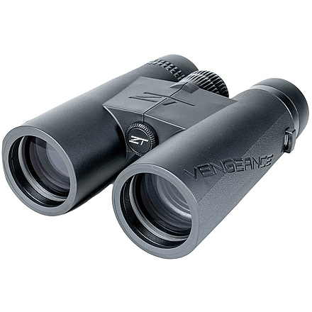ZeroTech Optics Vengeance ED 8x42mm Glass Roof Prism Binoculars, Black, VG842ED