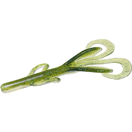 Zoom Baby Brush Hog Creature Bait, 12 Pack, 4in, Smallmouth Magic, 042437X