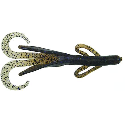 Zoom Brush Hog Creature Bait, 7, 6in, Watermelon Candy, 22120