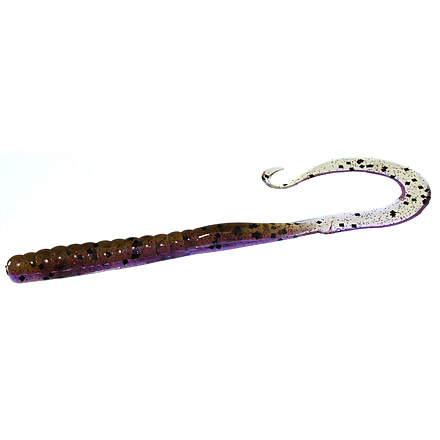 Zoom Mag II Large Worm, 20 Pack, 9in, Huckleberry, 009407X