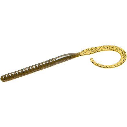 Zoom Mag Ol Monster Magnum Worm, 5 Pack, 12in, Green Pumpkin, 118025