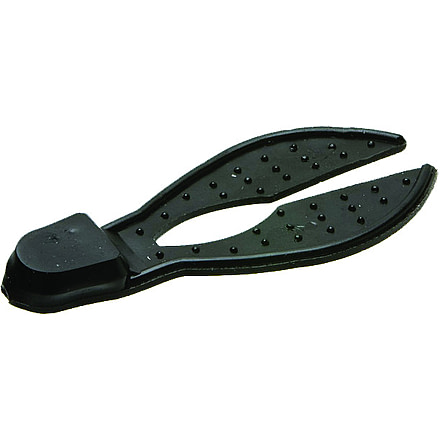 Zoom Super Chunk Jig Trailer, 3 1/2in, Black, 5 Pack, 37038