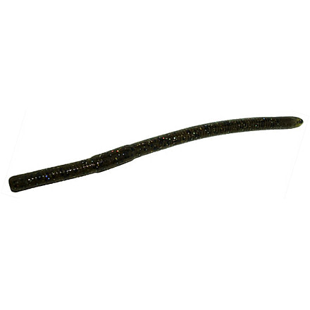 Zoom Swamp Crawler Finesse Worm, 5 Pack, 5.5in, Green Pumpkin Magic 2, 016284X