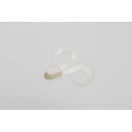 Zoom Swimminft Chunk Swimbaits, 10, 3in, White Pearl, 43045