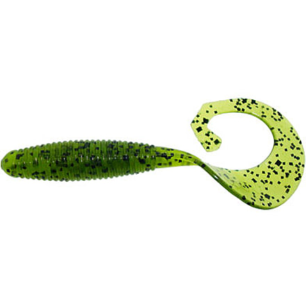 Zoom Tab Tail Grub, 10 Pack, 4in, Watermelon Seed, 059019X