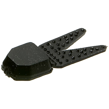 Zoom Tiny Chunk Jig Trailer, 5 Pack, 2in, Black, 029038X