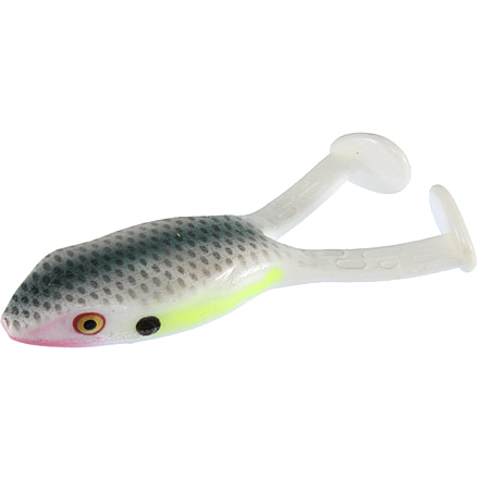 Zoom Topwater Frog Soft Bait, 3 Pack, 4in, Sexy Shad, 135354