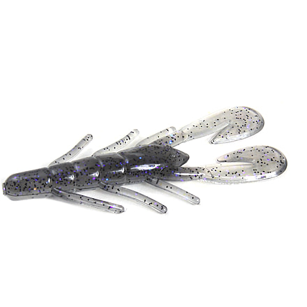 Zoom Ultra-Vibe Speed Craw, 3 1/2in, 12Pk, Electric Shad, 080350-SP