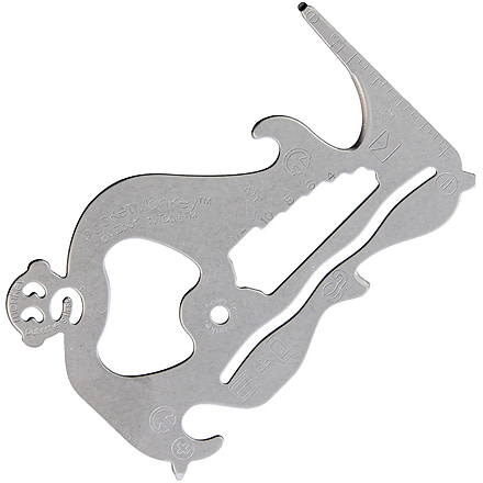 Zootility Pocket Monkey Basic Multi Tool, 3.25 x 2, Z-PM-B