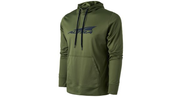 Altra Arrows Core Hoodie - Mens, Green, Large, AAM17F2L4-7-LG