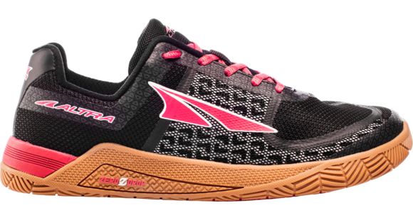 Altra Arrows HIIT XT Road Running Shoe - Women's-Black/Red-Medium-7