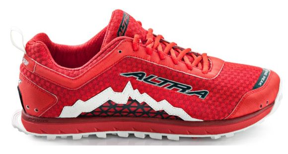 Altra Arrows Lone Peak 1.5 Trail Running Shoe - Men's-Red/White-Medium-7 US