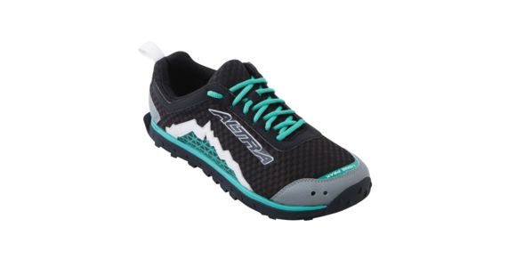 Altra Arrows Lone Peak 1.5 Trail Running Shoe - Women's-Black/Pool Green-Medium-8 US