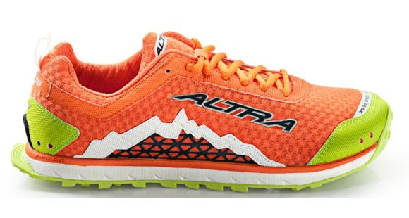 Altra Arrows Lone Peak 1.5 Trail Running Shoe - Women's-Orange/Lime-Medium-11 US