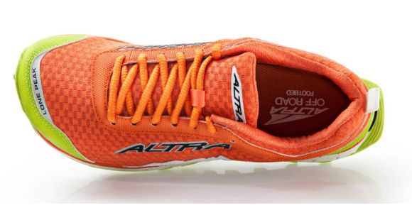 Altra Arrows Lone Peak 1.5 Trail Running Shoe - Women's-Orange/Lime-Medium-9 US