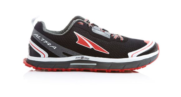 Altra Arrows Lone Peak 2.0 Trail Running Shoe - Men's-Black/Red-Medium-13 US