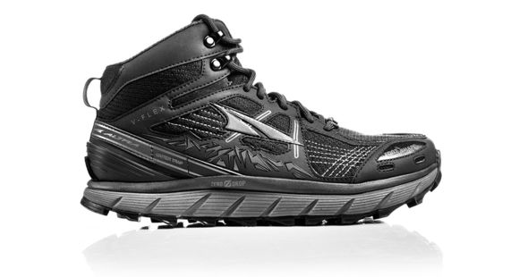 Altra Arrows Lone Peak 3.5 Mid Mesh - Men's, Black, Medium, 7, ALM1755H00007000M1