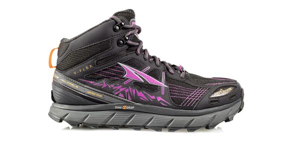 Altra Arrows Lone Peak 3.5 Mid Mesh - Women's, Purple/Orange, Medium, 12, ALW1755H58012000M1