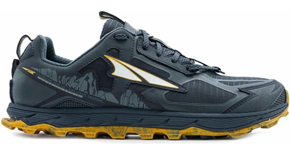 Altra Arrows Lone Peak 4.5 Trailrunning Shoes - Men's, Carbon, 10 US, AL0A4PE5-404-10