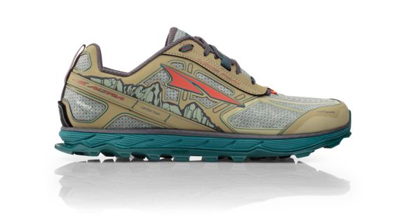 Altra Arrows Lone Peak 4 Low RSM Trailrunning Shoes - Men's, Green, Medium, 12.5, ALM1855L33012500M1