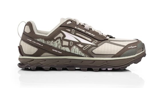 Altra Arrows Lone Peak 4 Trailrunning Shoes - Women's, Gray, Medium, 11, ALW1855F22011000M1