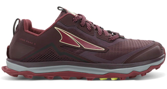 Altra Arrows Lone Peak 5 Shoes - Women's, Dk Port/Lt Rose, 11.5, AL0A4VR7607-11.5-MED