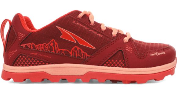 Altra Arrows Lone Peak Shoes - Kid's, Poppy, 2 US, AL0A4PE3-603-2