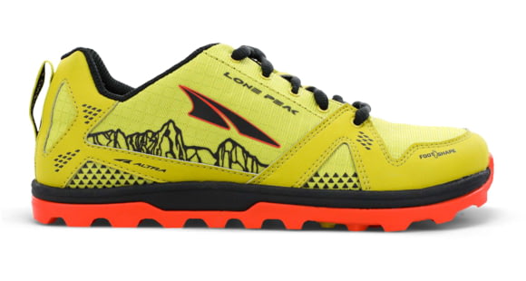Altra Arrows Lone Peak Shoes - Kid's, Lime, 13, AL0A4PE3334-13-MED