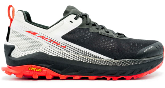 Altra Arrows Olympus 4 Trailrunning Shoes - Men's, Black/White, 8, AL0A4VQM010-8-MED