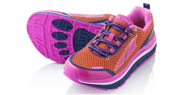 Altra Arrows Olympus Trail Running Shoe - Women's-Pink/Orange-Medium-6.5 US