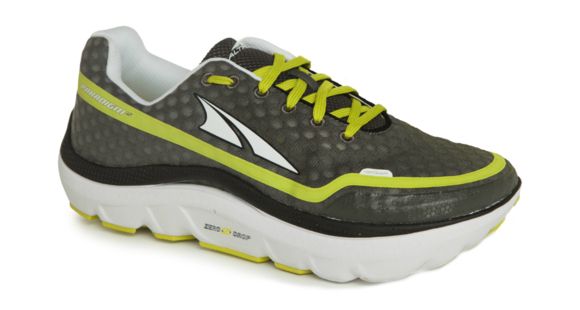 Altra Arrows Paradigm 1.5 Road Running Shoe - Men's-Charcoal/Lime-Medium-9 US
