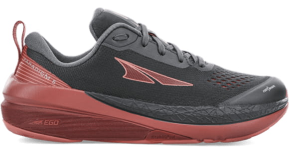 Altra Arrows Paradigm 5 Road Running Shoes - Women's, Gray/Coral/Port, 9.5 US, AL0A4VQY-212-9.5