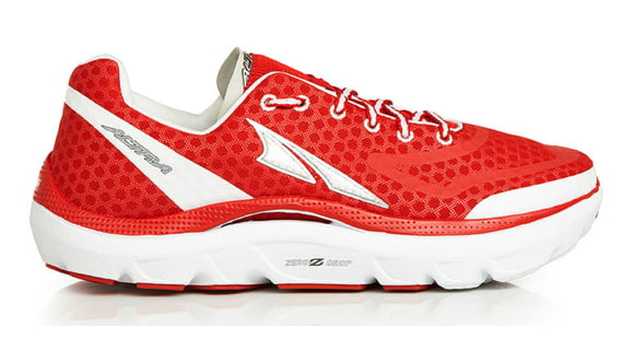 Altra Arrows Paradigm Trail Running Shoe - Men's-Red/White-Medium-12 US