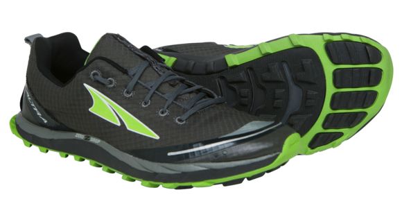 Altra Arrows Superior 2.0 Trail Running Shoe - Men's-Gray/Green-Medium-12 US