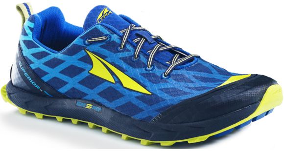 Altra Arrows Superior 2.0 Trail Running Shoe - Men's-Navy/Lime-Medium-14