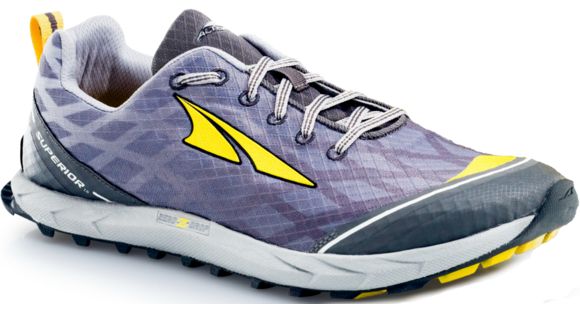 Altra Arrows Superior 2.0 Trail Running Shoe - Men's-Silver/Cyber Yellow-Medium-8.5