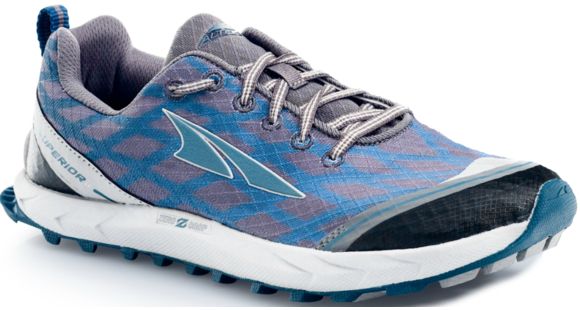 Altra Arrows Superior 2.0 Trail Running Shoe - Women's-Pewter/Atlantic-Medium-6