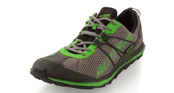 Altra Arrows Superior Trail Running Shoe - Men's-Green/Gray-Medium-8 US